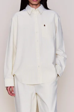 GUIZIO Oona Buttondown- Long Sleeve Tops|Tops