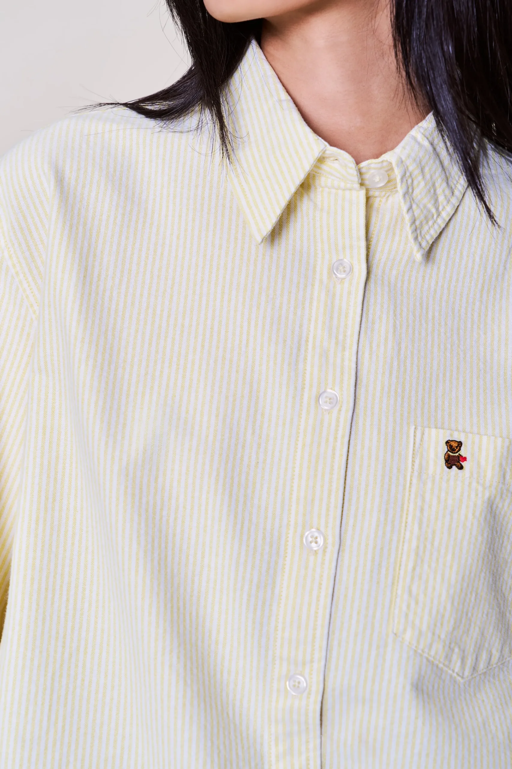 GUIZIO Oona Buttondown- Long Sleeve Tops|Tops