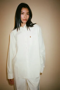 GUIZIO Oona Buttondown- Long Sleeve Tops|Tops