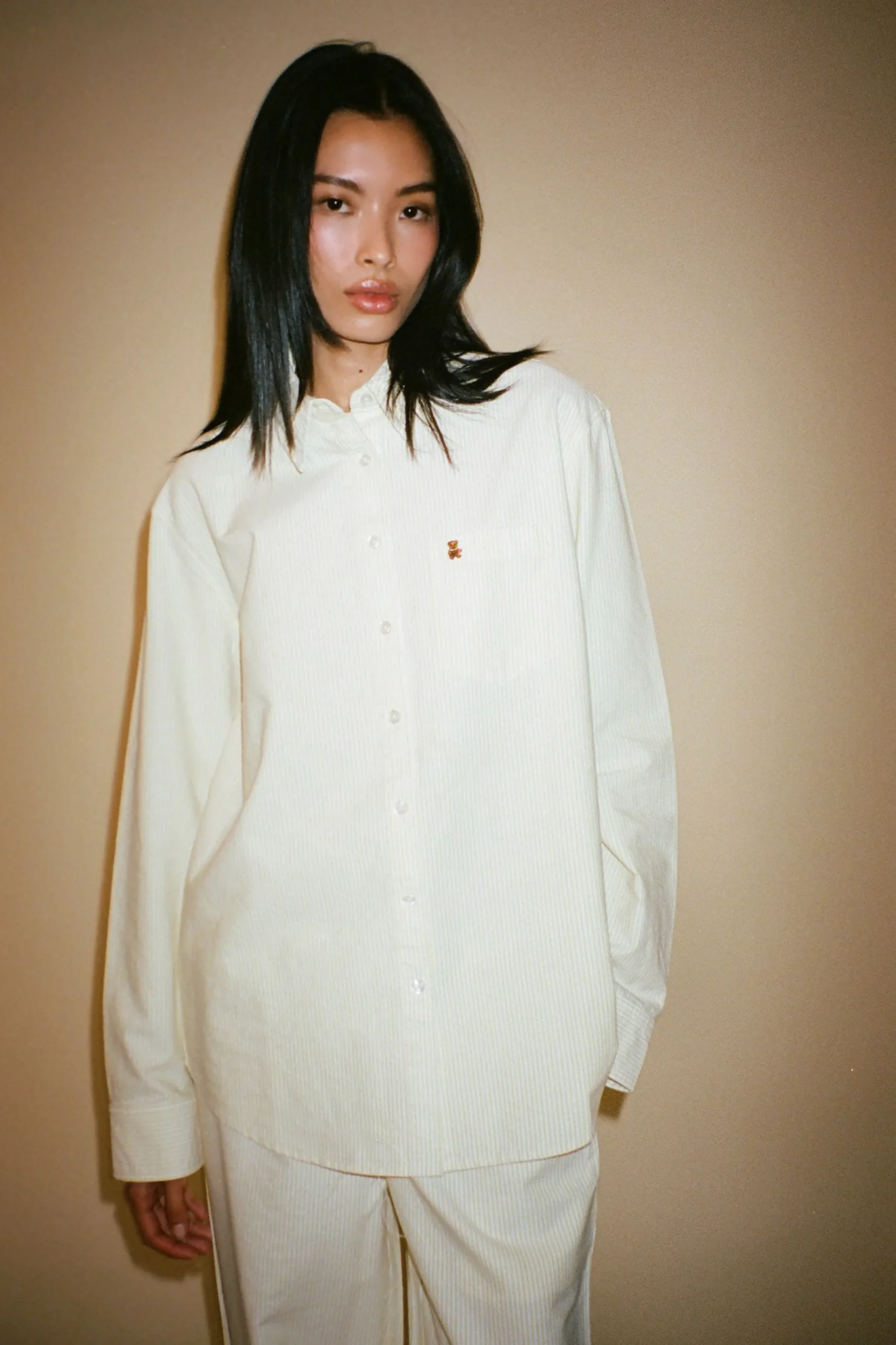 GUIZIO Oona Buttondown- Long Sleeve Tops|Tops