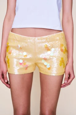 GUIZIO Paillette Short- Shorts