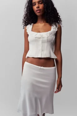 GUIZIO Paloma Skirt- Midi Skirts|Skirts