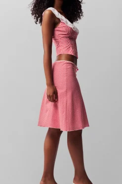 GUIZIO Paloma Skirt- Midi Skirts|Skirts