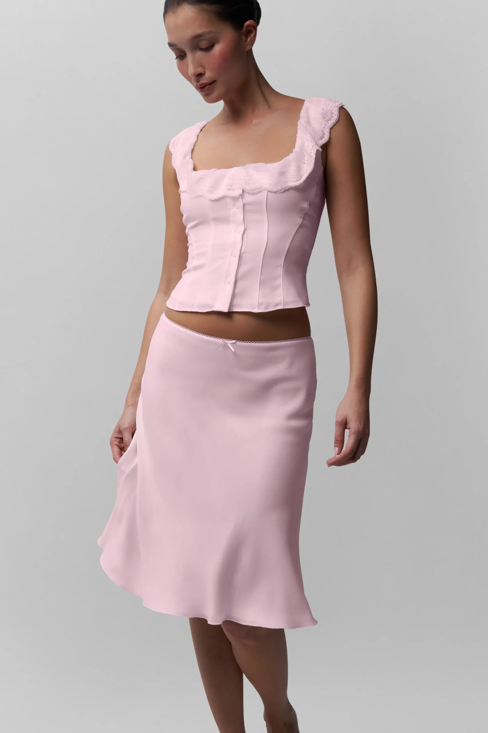 GUIZIO Paloma Skirt- Midi Skirts|Skirts