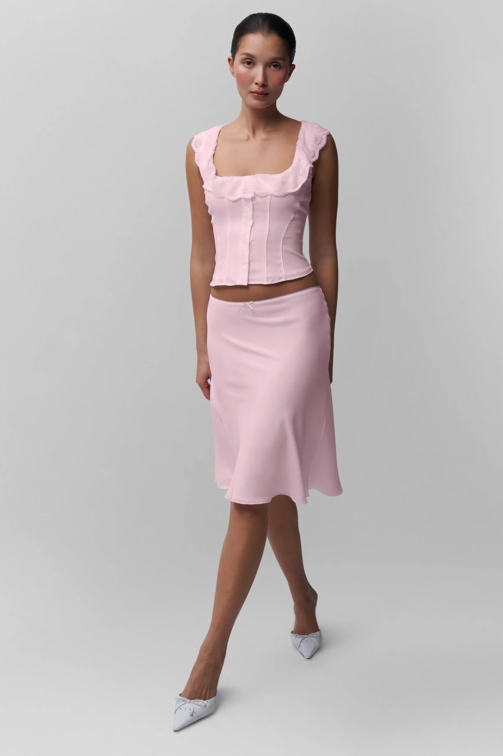 GUIZIO Paloma Skirt- Midi Skirts|Skirts