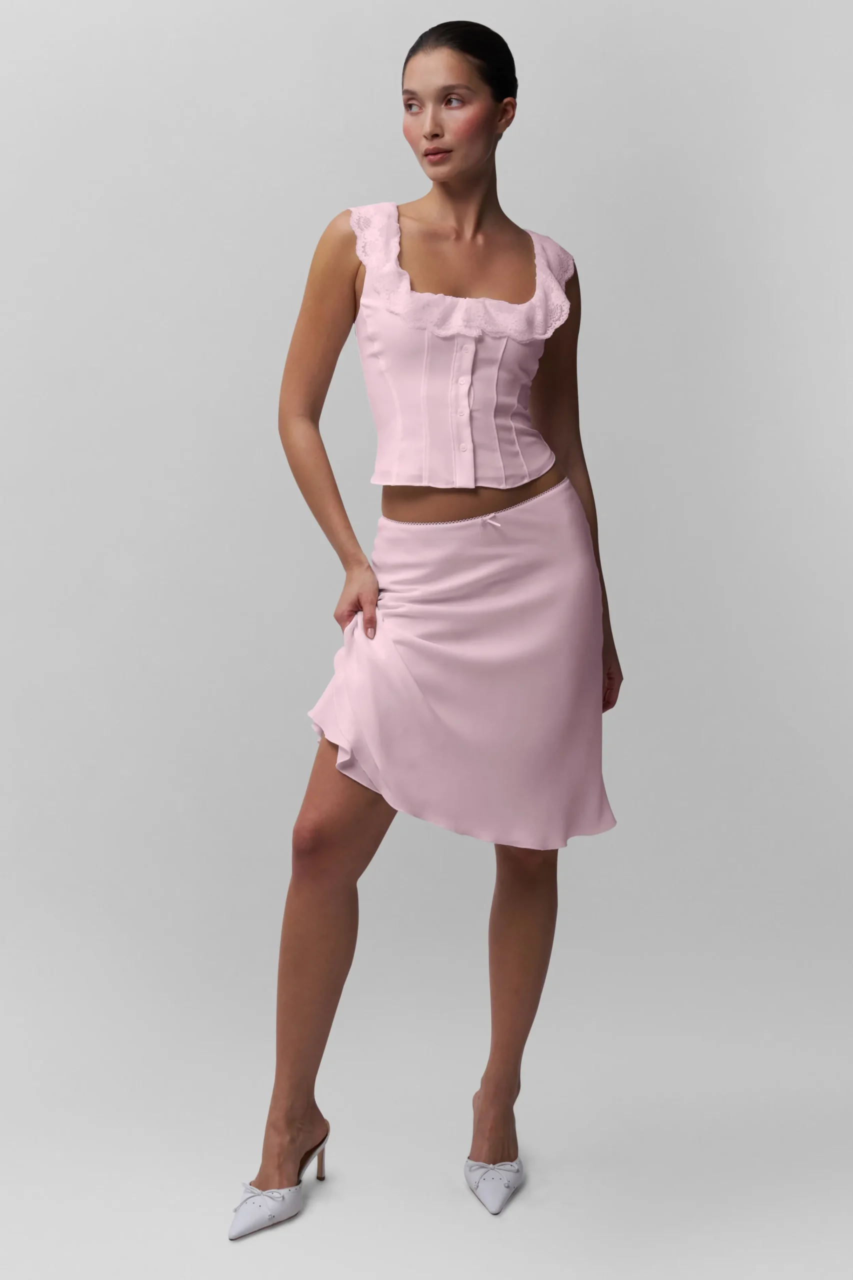 GUIZIO Paloma Skirt- Midi Skirts|Skirts