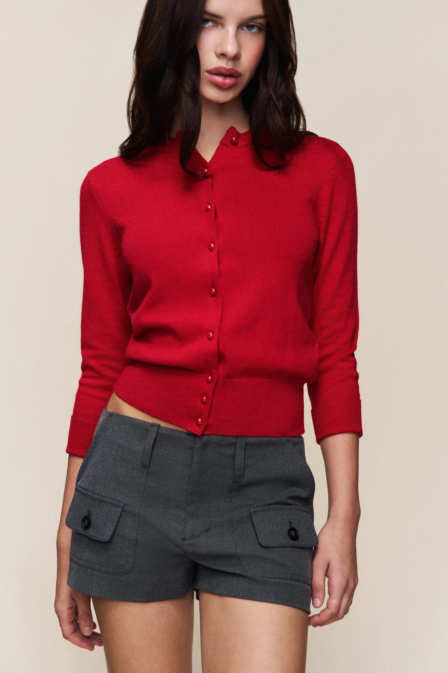 GUIZIO Penelope Patch Pocket Short- Shorts