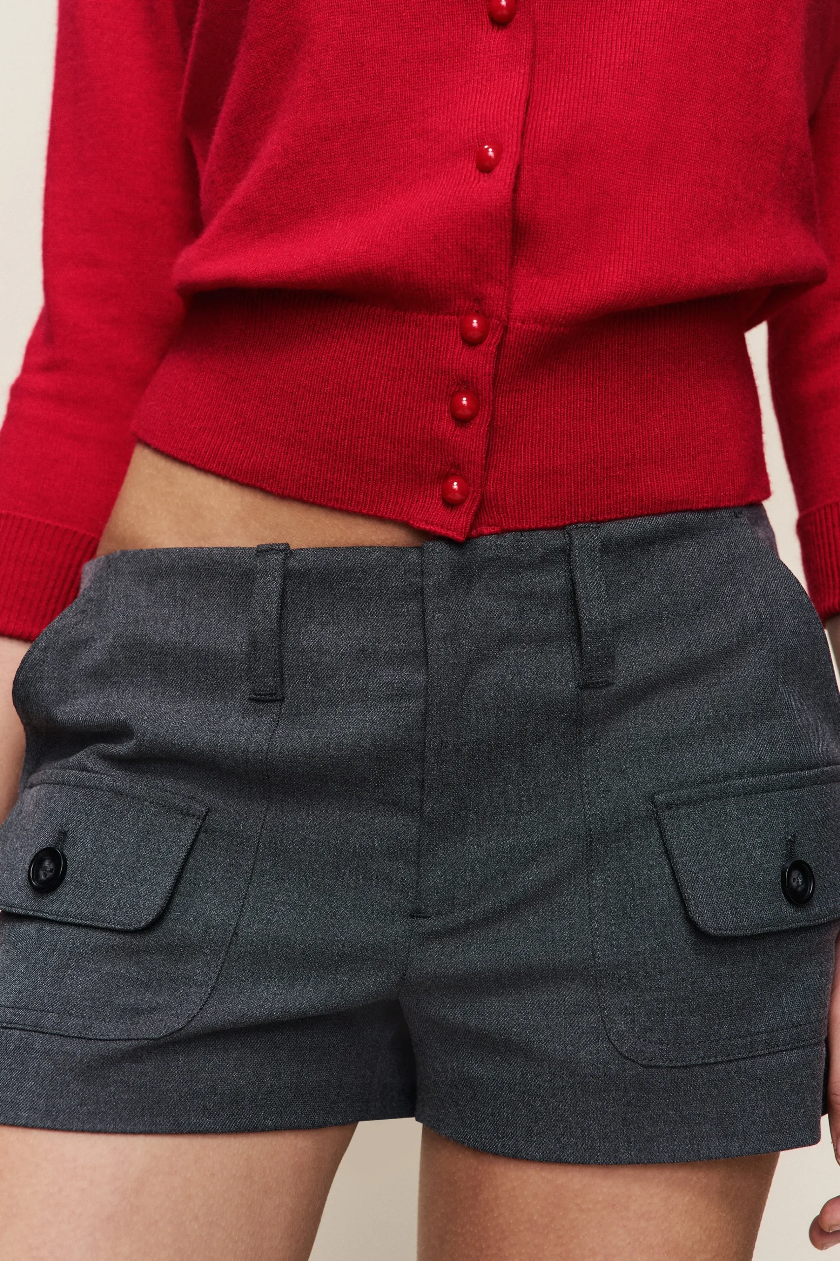 GUIZIO Penelope Patch Pocket Short- Shorts