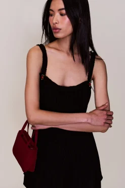 GUIZIO Penelope Plisse Dress- Mini Dresses|Dresses