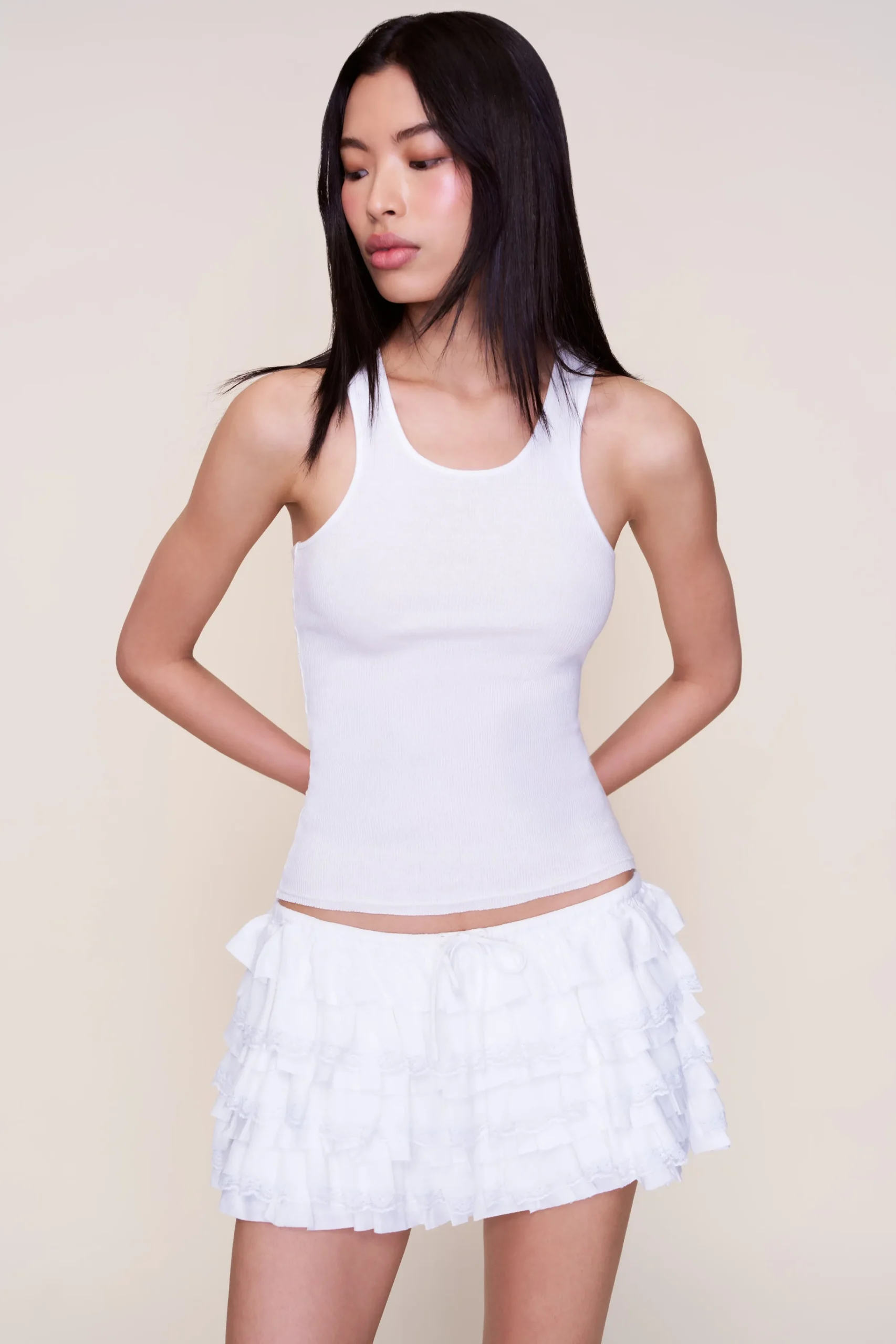 GUIZIO Raivo Mini Skirt- Mini Skirts|Skirts