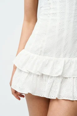 GUIZIO Raphelle Eyelet Dress- Dresses