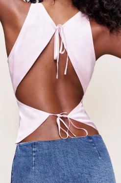 GUIZIO Regine Cowl Neck Top- Sleeveless Tops|Tops