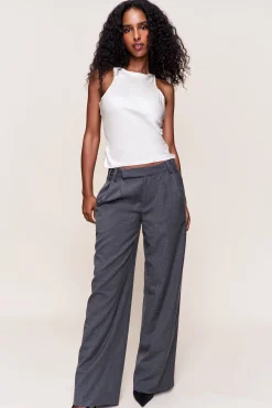 GUIZIO Regine Cowl Neck Top- Sleeveless Tops|Tops