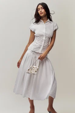 GUIZIO Rinka Maxi Skirt- Maxi Skirts|Skirts