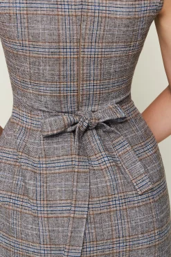 GUIZIO Rowan Tartan Dress- Dresses