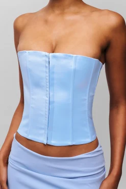 GUIZIO Satin Corset- Corsets|Corsets