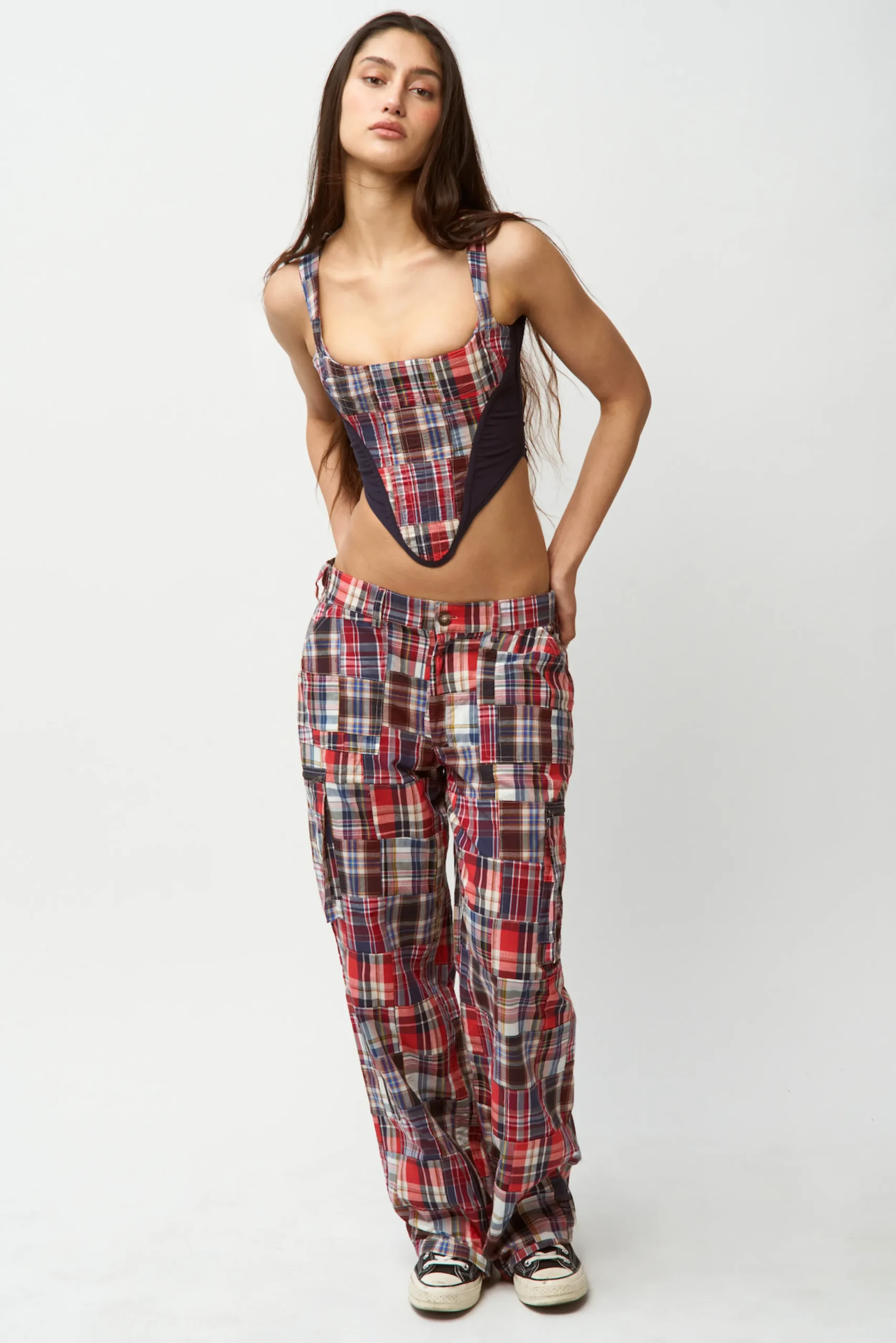 GUIZIO Serene Patchwork Corset- Corsets|Corsets