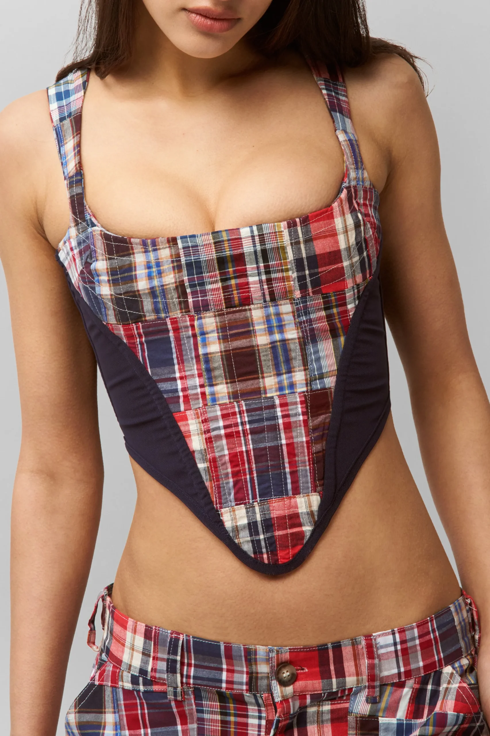 GUIZIO Serene Patchwork Corset- Corsets|Corsets
