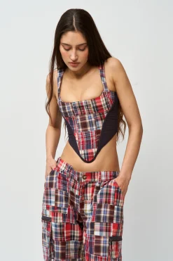 GUIZIO Serene Patchwork Corset- Corsets|Corsets