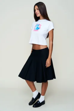 GUIZIO Shiba Graphic Tee- Tees|Tops