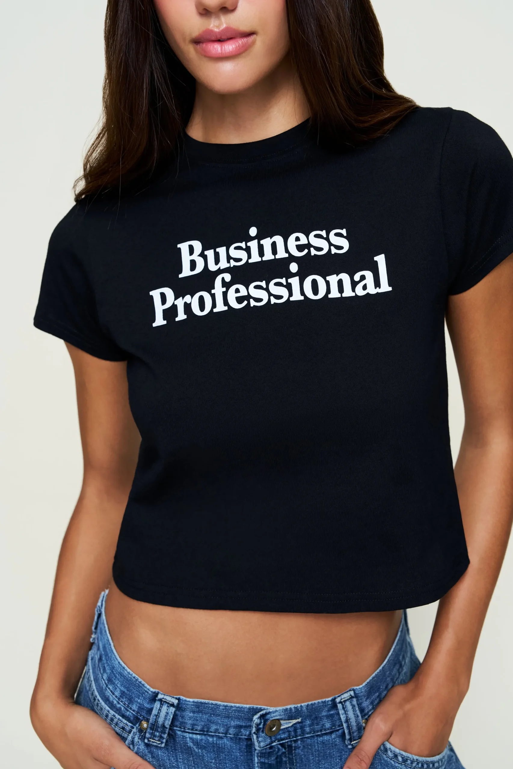 GUIZIO Shrunken Tee- Tees|Tops