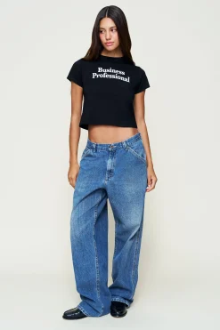 GUIZIO Shrunken Tee- Tees|Tops