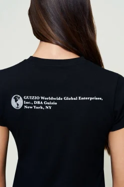 GUIZIO Shrunken Tee- Tees|Tops
