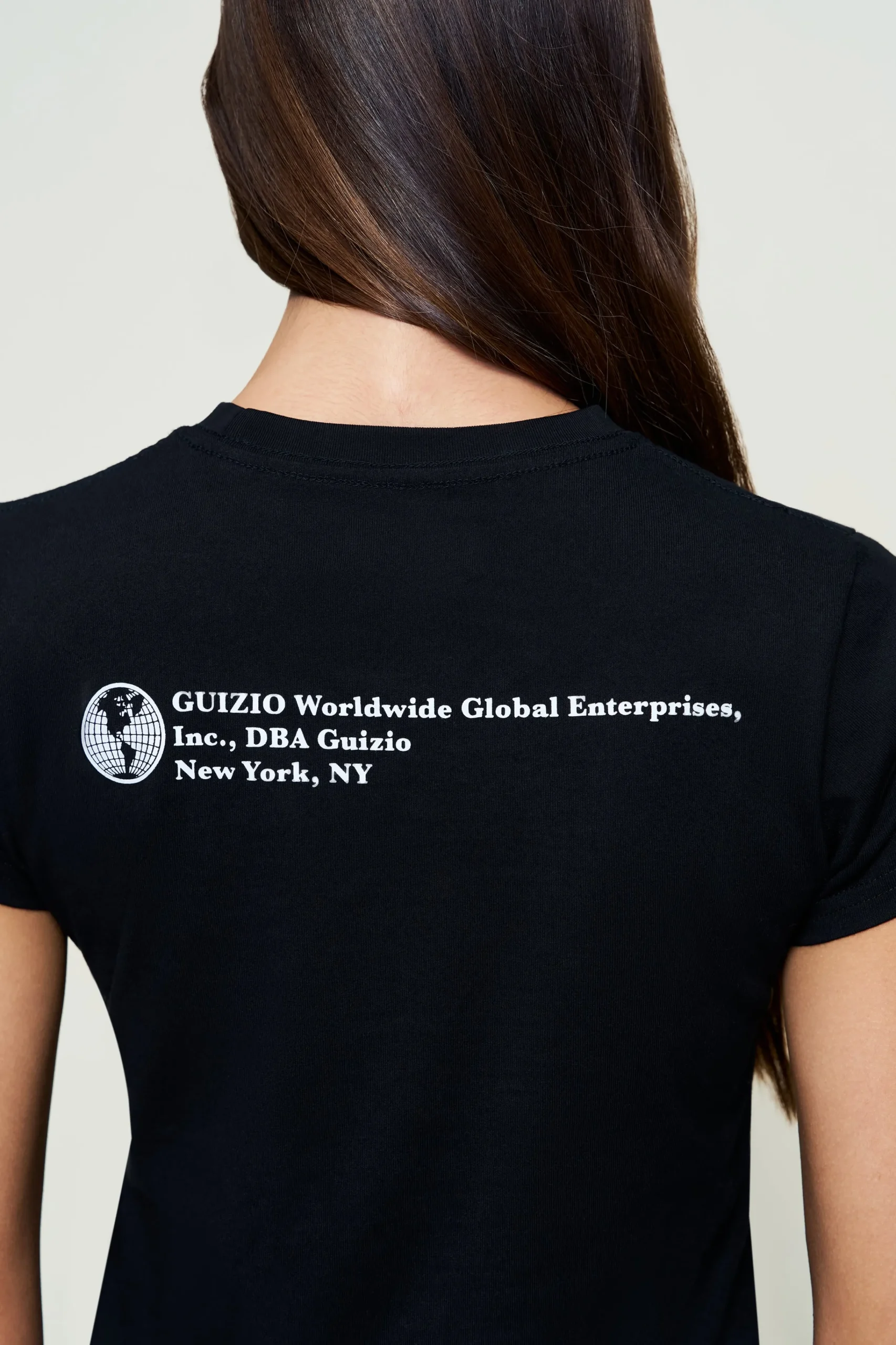 GUIZIO Shrunken Tee- Tees|Tops