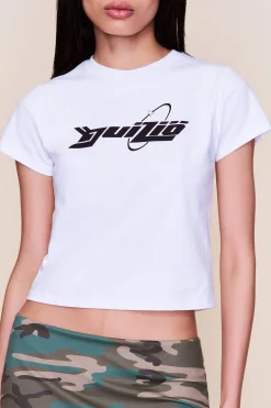 GUIZIO Shrunken Tee Orbit- Tees|Tops