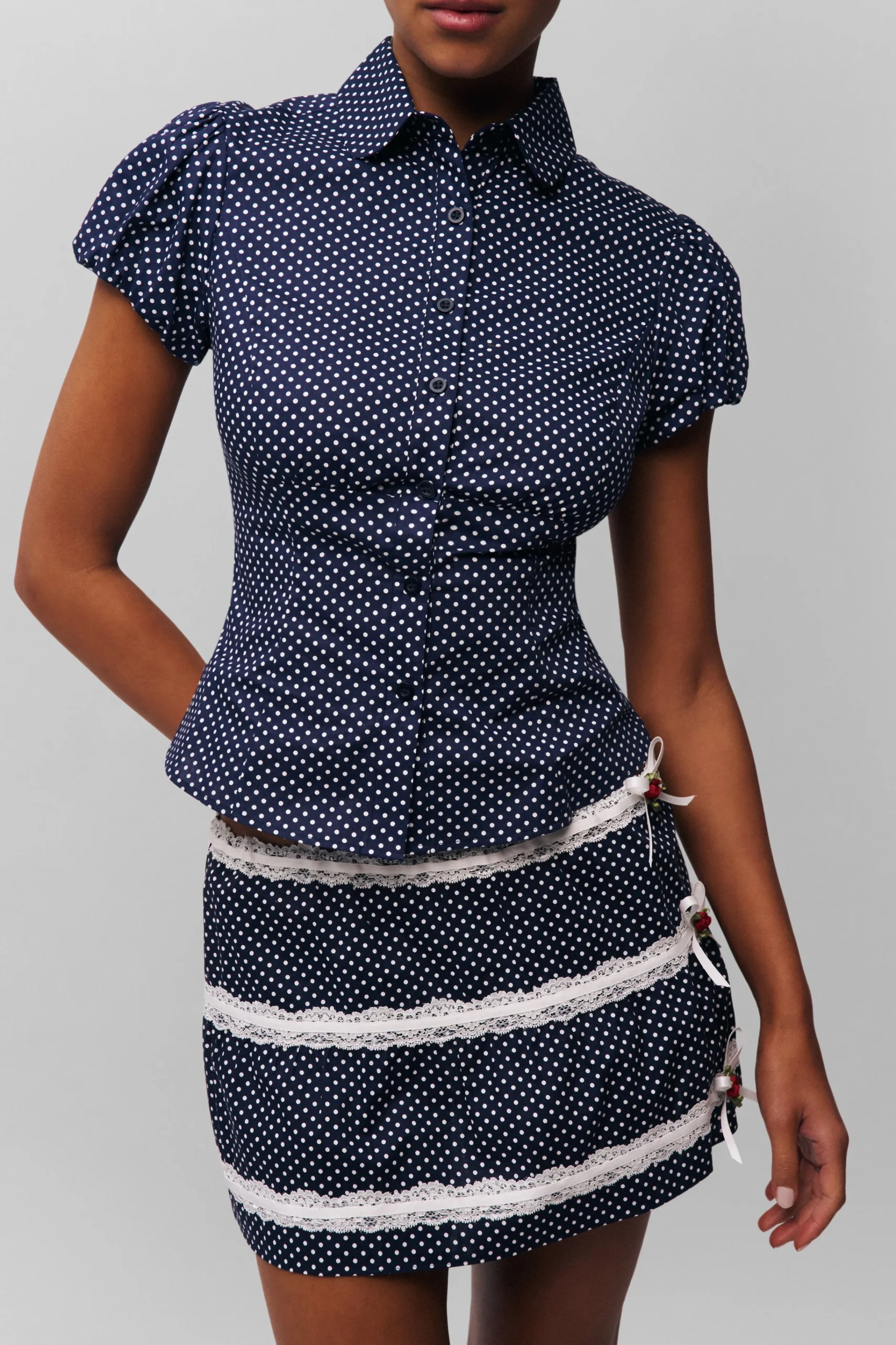 GUIZIO Simone Mini Skirt- Mini Skirts|Skirts