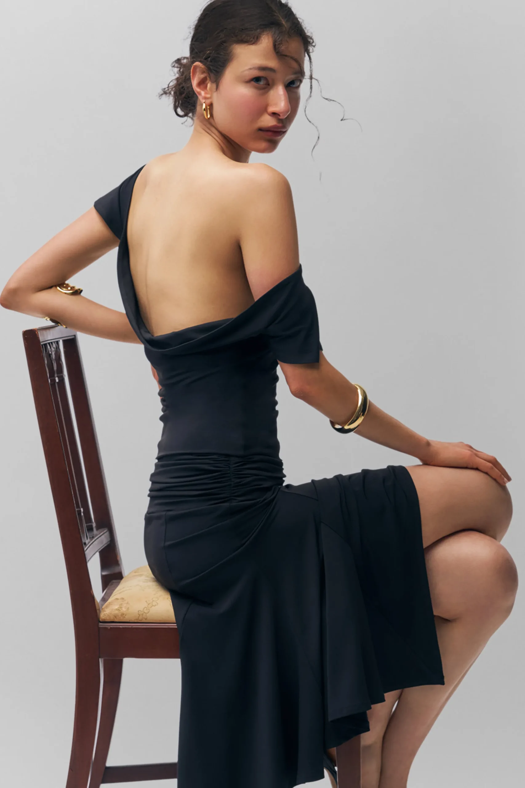 GUIZIO Soffiano Skirt- Midi Skirts|Skirts