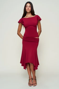 GUIZIO Soffiano Top- Short Sleeve Tops|Tops