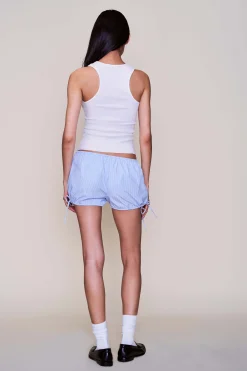 GUIZIO Stripe Bloomers- Shorts