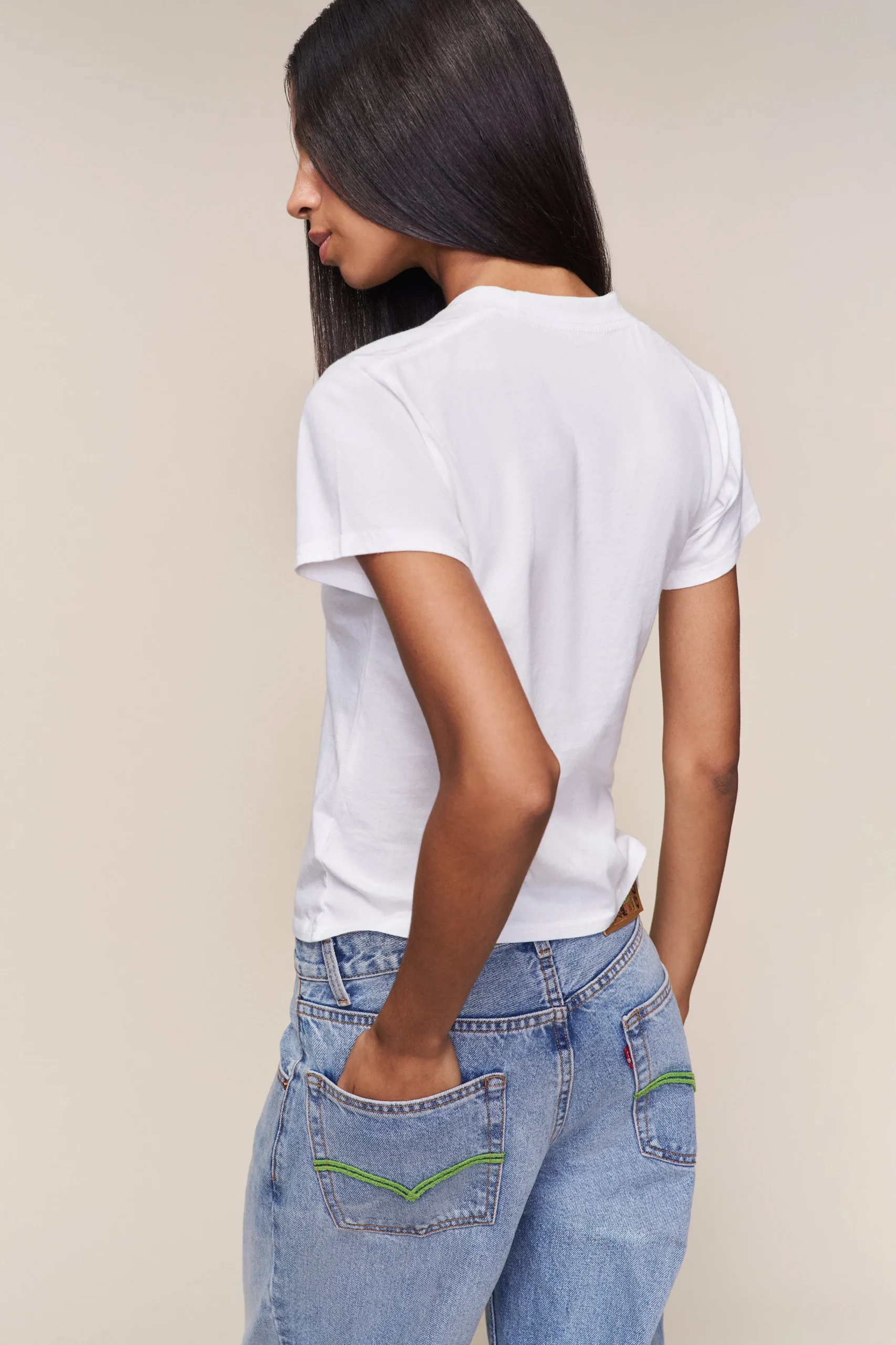 GUIZIO The Everyday Relaxed Tee- Short Sleeve Tops|Tops