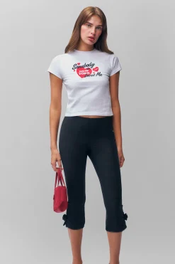 GUIZIO Valeria Mesh Capri- Pants