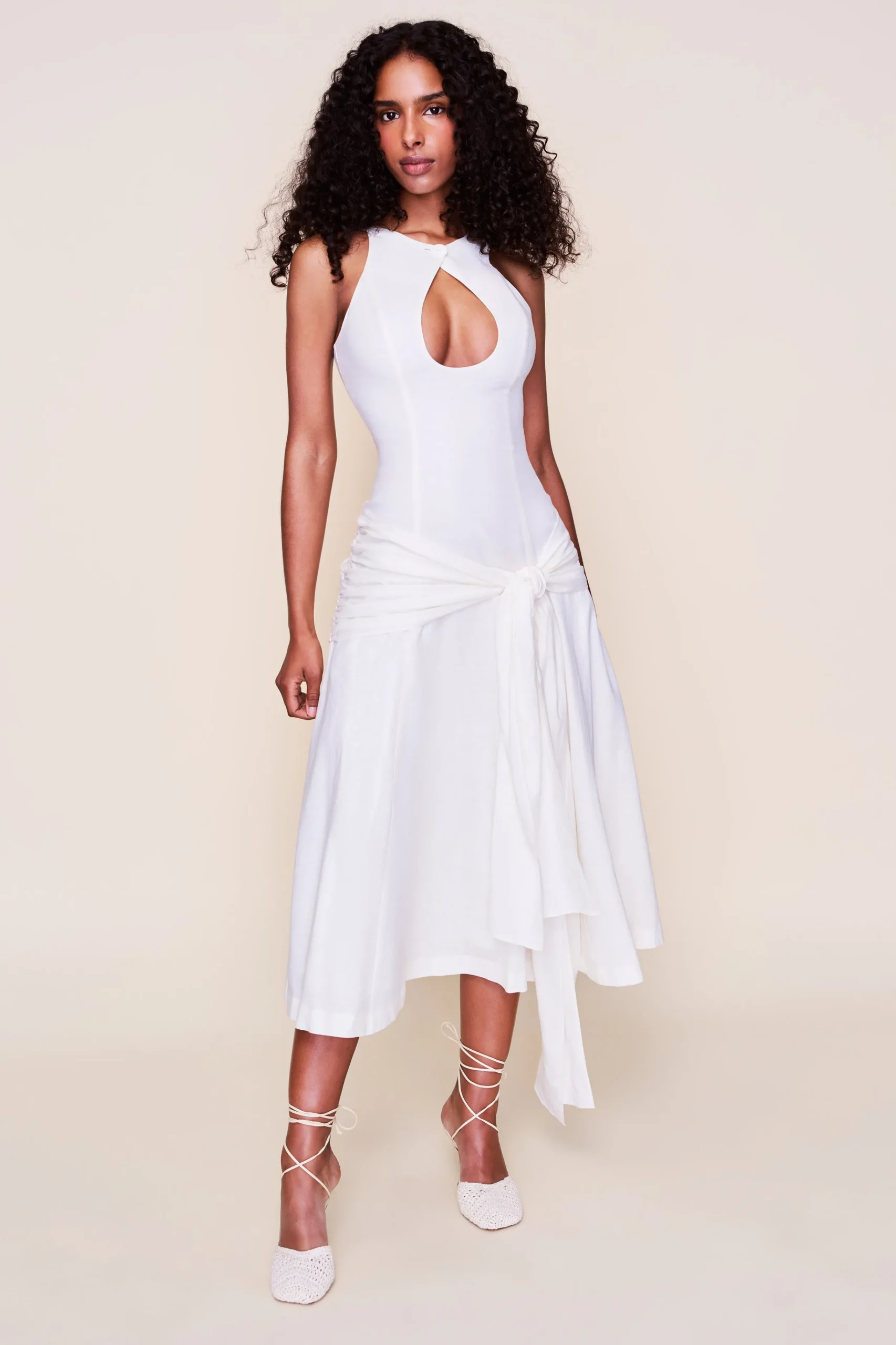 GUIZIO Victoire Dress- Midi Dresses|Dresses