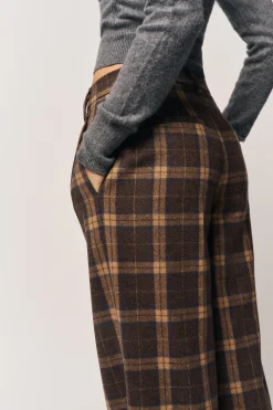 GUIZIO Willow Tartan Pant- Pants