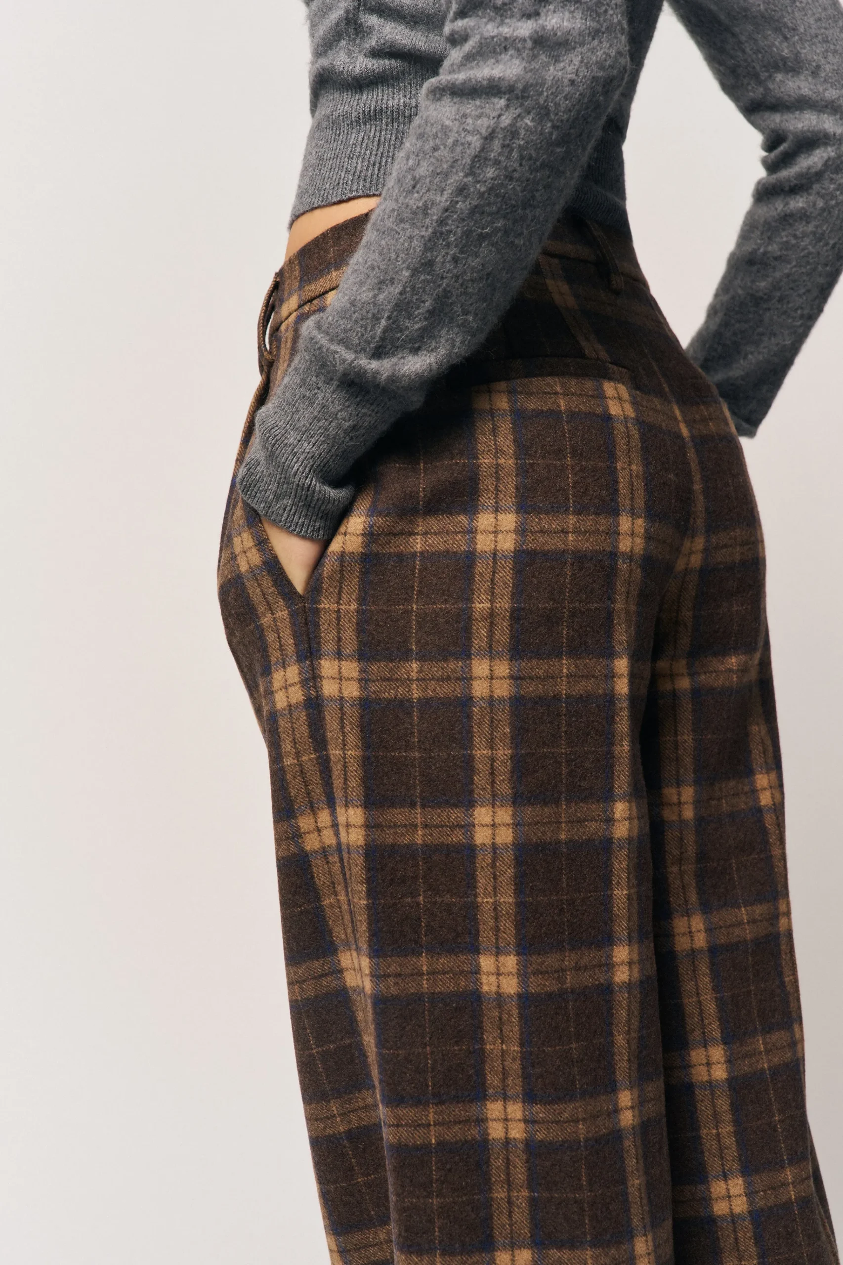 GUIZIO Willow Tartan Pant- Pants