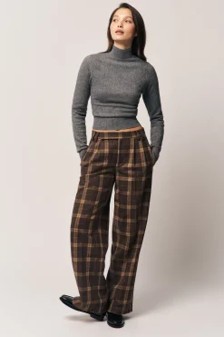 GUIZIO Willow Tartan Pant- Pants